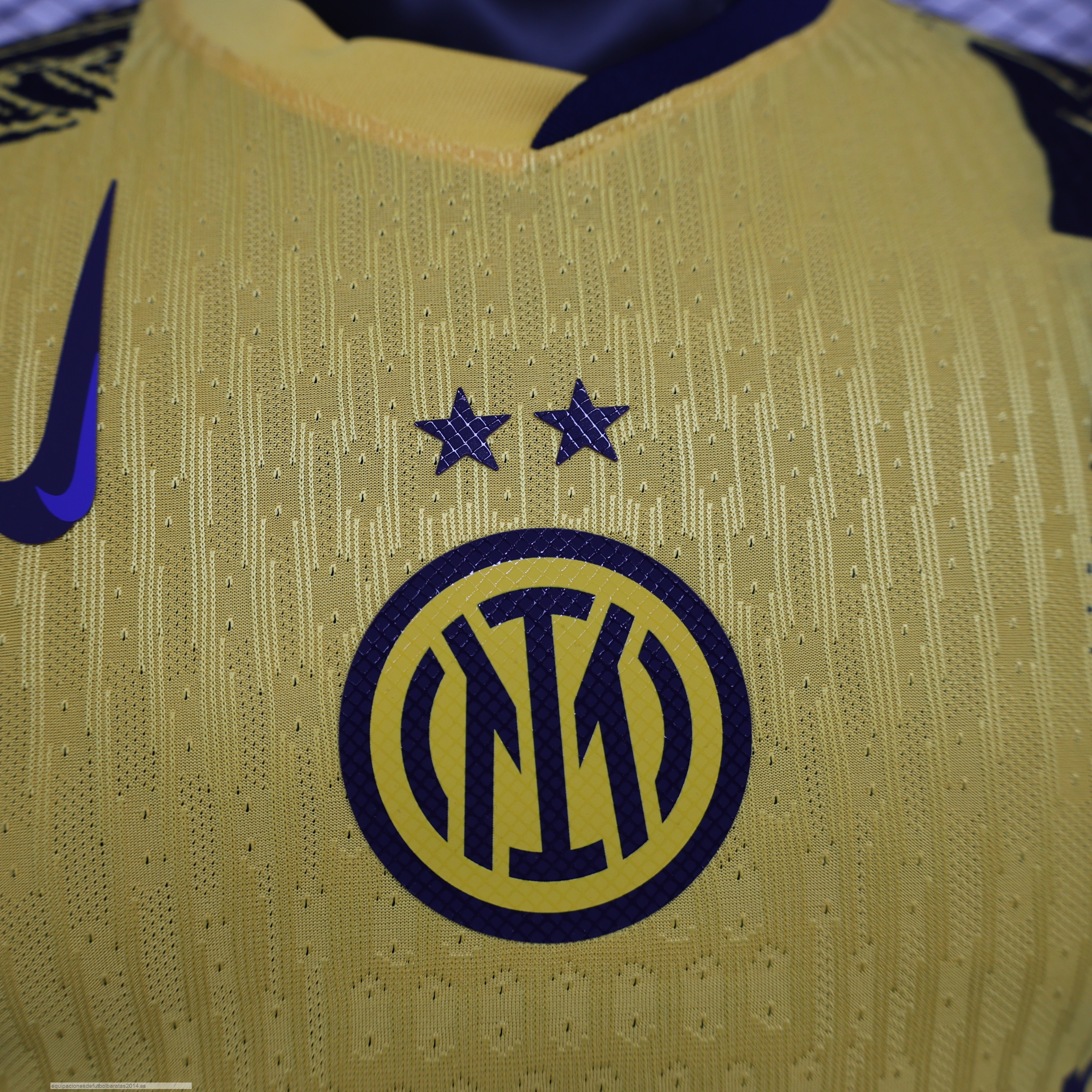 Nuevo 3ª Jugadores Camiseta Inter Milán 24/25 Amarillo Baratas